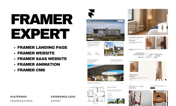 create framer website design, framer landing page, figma to framer, framer cms
