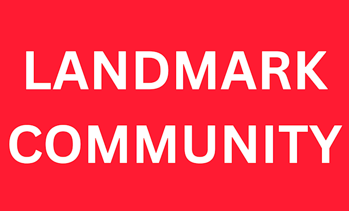 setup landmark community for you