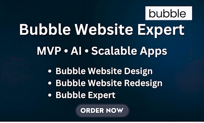 build bubble io web app design professional bubble website