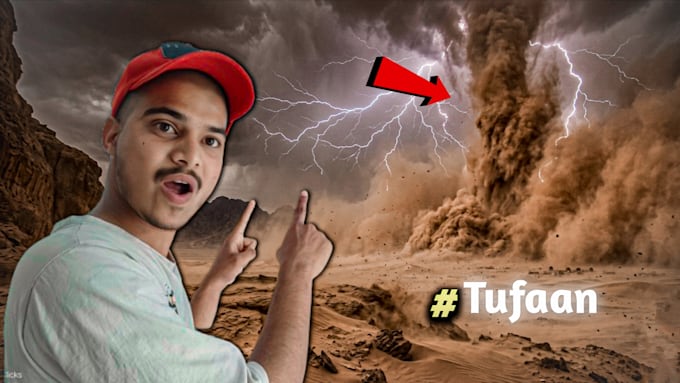 create modern youtube banner and thumbnail design