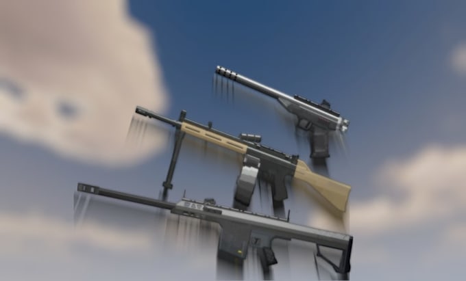 make custom minecraft fps gun, weapon models in blockbench