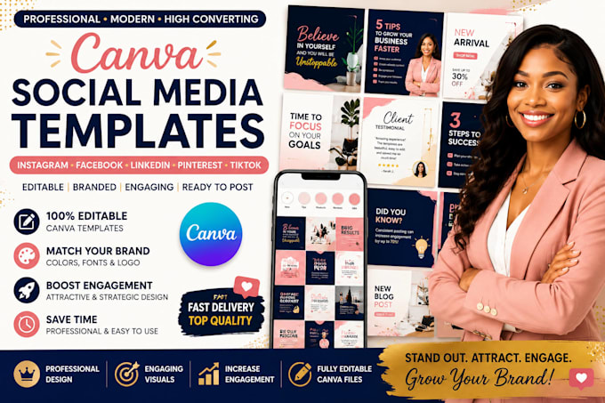 design editable canva social media temples instagram carousel posts