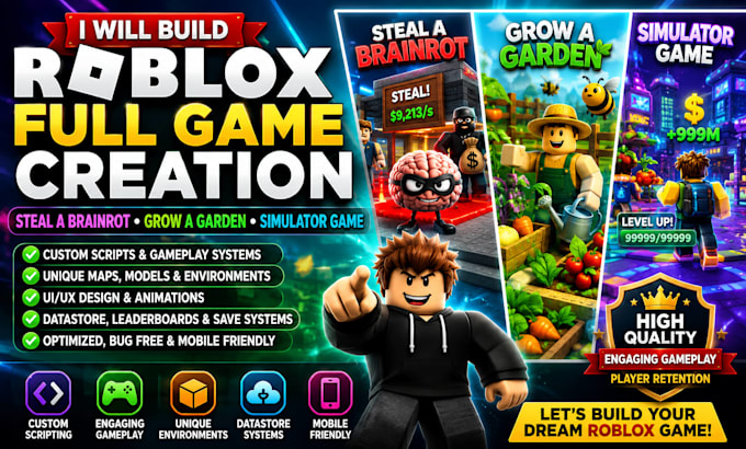 develop escape tsunami for brainrots, roblox game development, roblox modeler