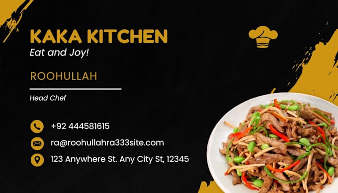 do professional business card design