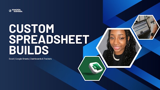 build a custom excel or google sheets spreadsheet for your business