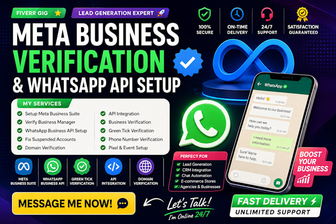 fix meta business verification, whatsapp API, domain verification, meta pixel