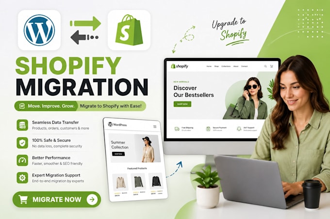 migrate wordpress to shopify do shopify migration website migration woocommerce