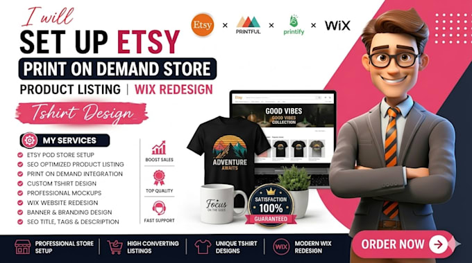 audit etsy shop redesign setup etsy store seo optimization, fix zero sales cro