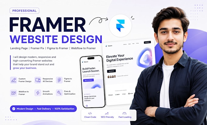 do framer website design, framer landing page fix framer website figma webflow