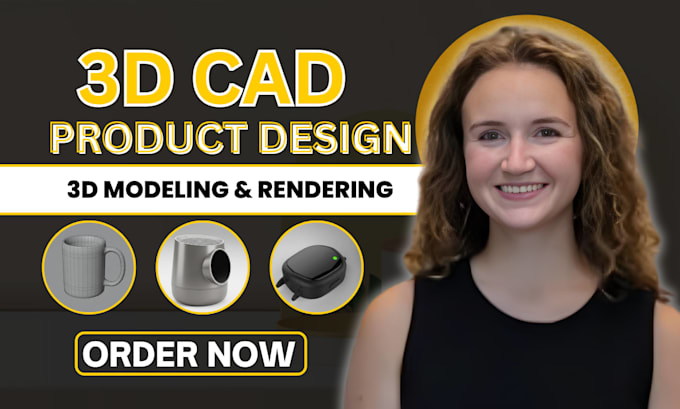do 3d cad design 3d cad models, 3d rendering, dfm and industrial product design