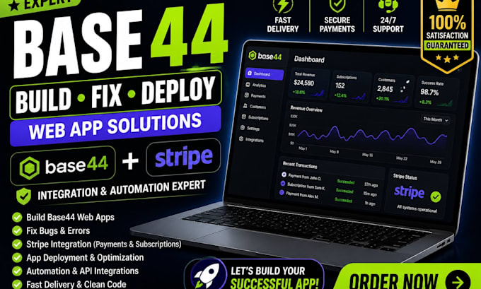 build base 44 app fix base44 bug base44 ai saas API integration