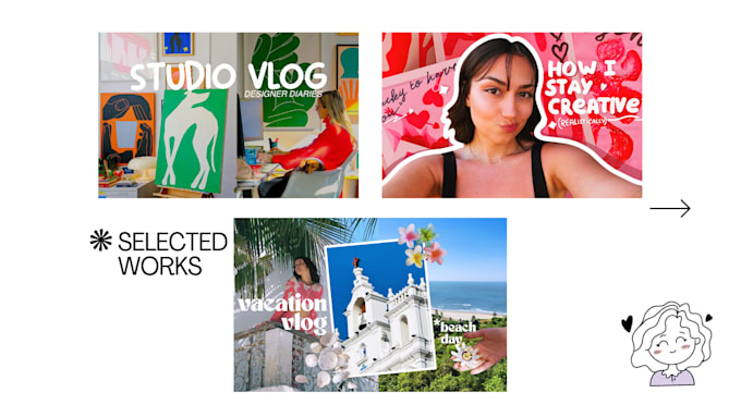 design aesthetic youtube thumbnails for lifestyle creators