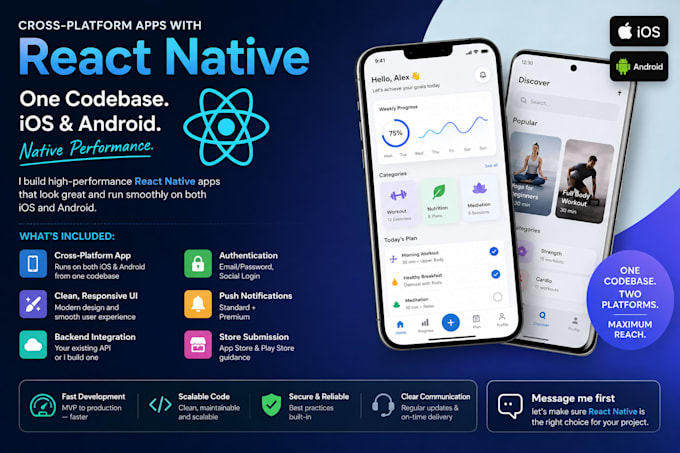 build android and ios app