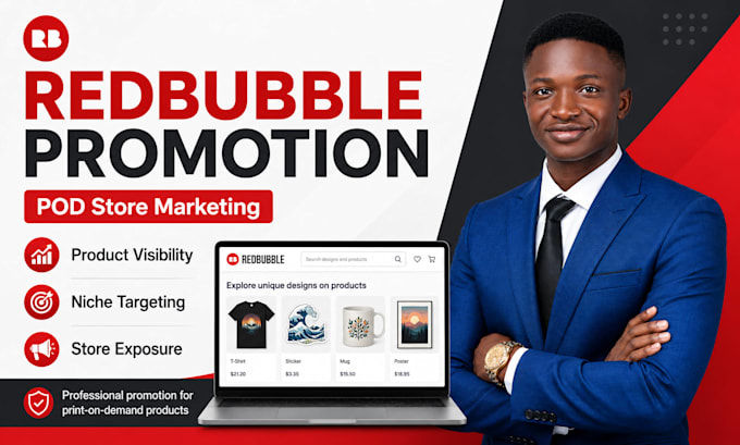 do redbubble etsy and shopify promotion to get sales