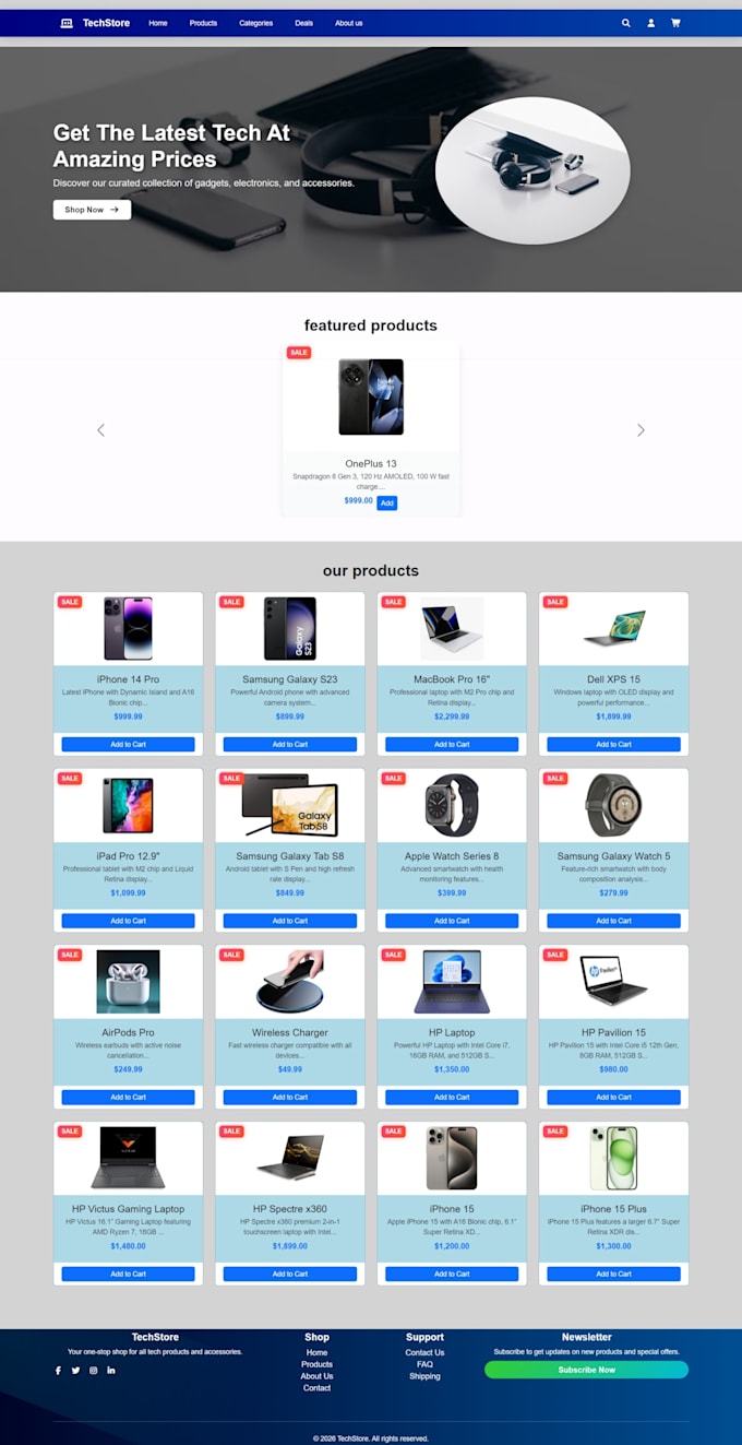 build a full stack PHP and mysql web applications