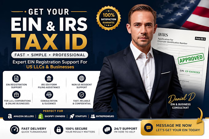 obtain ein and irs tax id for your US llc fast