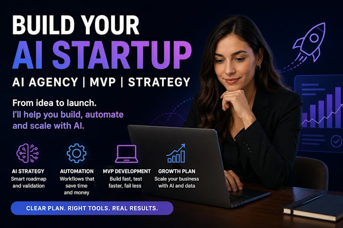 help you build an ai startup or mvp from scratch