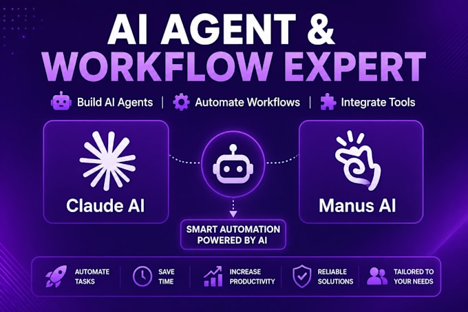 build ai agents and automate workflows using claude ai and manus ai