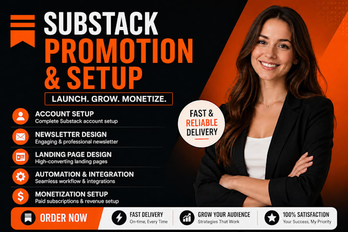 do organic substack promotion, substack setup, and newsletter growth