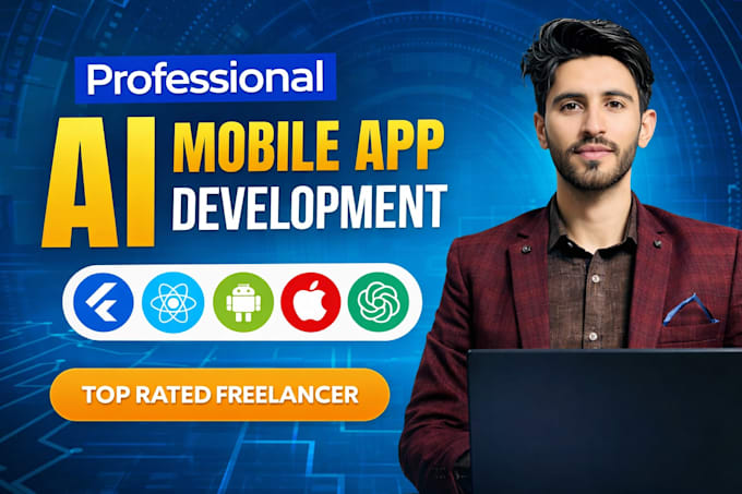 do ai mobile app development flutter app ios android app ai chatbot ai web app