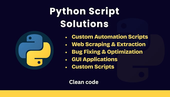 code python applications, programs, and scripts for you