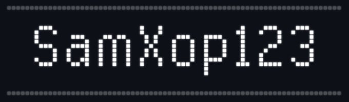 a custom glowing svg github header for your profile