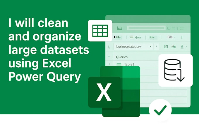 clean, transform and automate excel data using power query