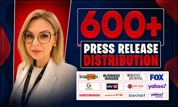 write and distribute a professional press release for PR distribution