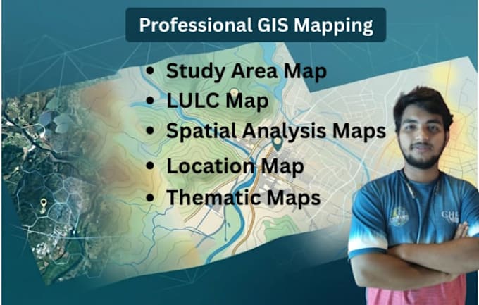 make professional arcgis maps for research and projects