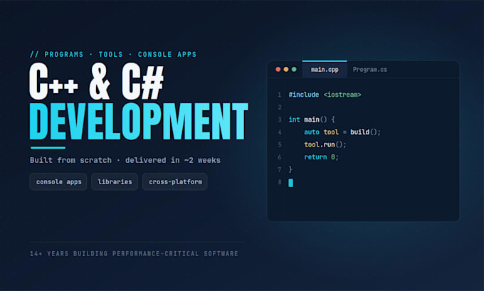 develop a windows desktop application in csharp, wpf or winforms