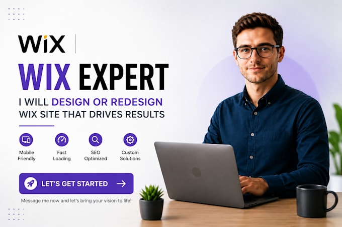 wix website redesign modern wix website design