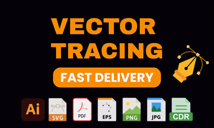 do vector tracing, image to vector, convert logo to vector