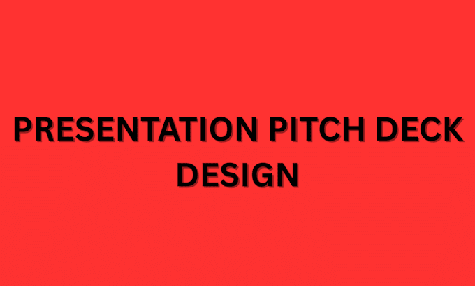 business plans pitch deck presentation for you