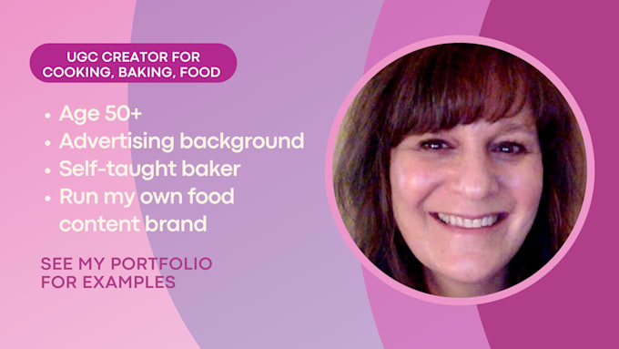 create ugc videos for cooking, baking, kitchen, food brands