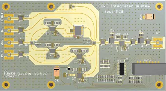 design advanced rf microwave high speed multilayer pcb with antenna integration
