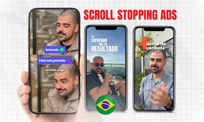 make human ugc video ads for your brazilian audience