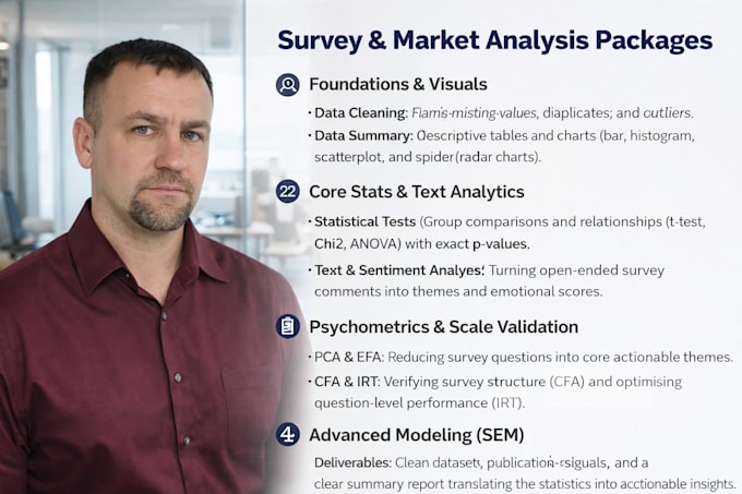 perform survey data analysis