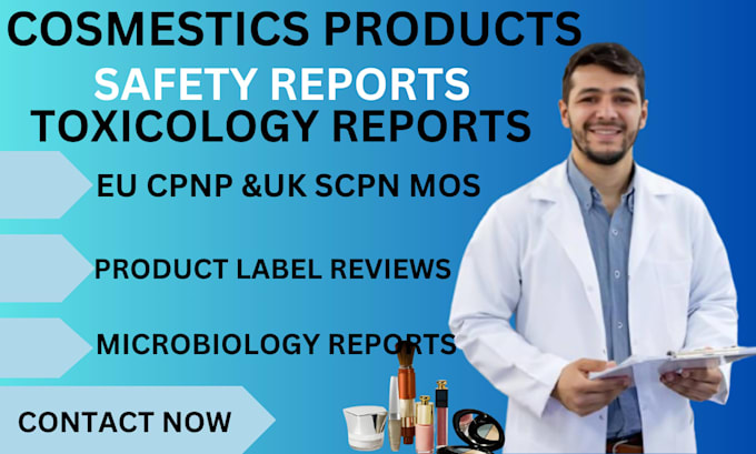 safety data sheet toxicology cosmestics safety reports cpnp scpn