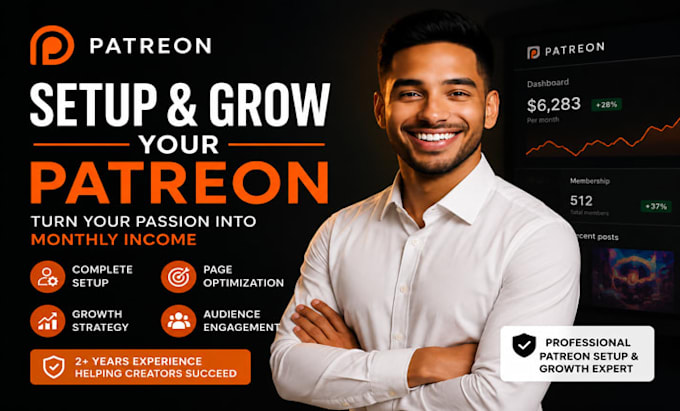 setup a professional patreon page successfully