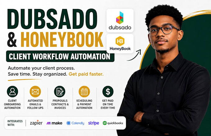 setup dubsado honeybook client workflow dubsado crm zapier integration dubsado