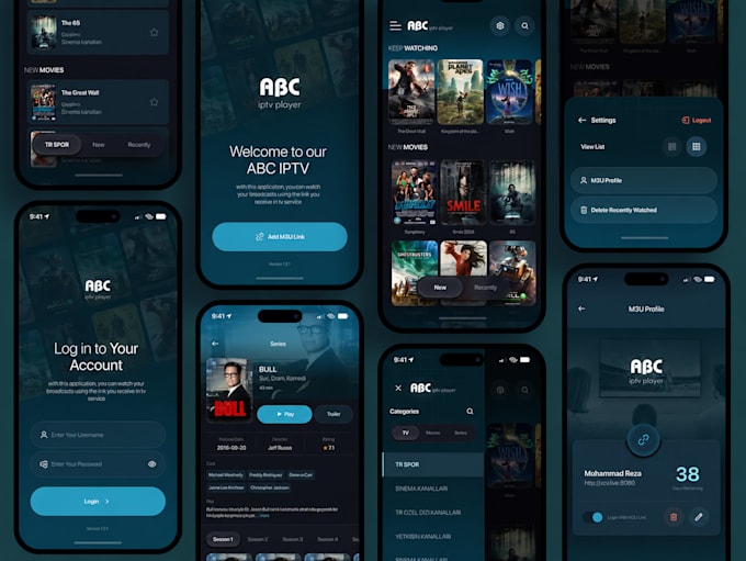 develop iptv app, ott app, video streaming app for smart TV