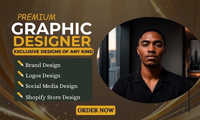 create premium graphic design, for your brand and shopify store