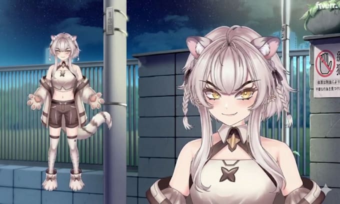 vtuber rigging model rig quality anime vtuber model live2d for vtube studio