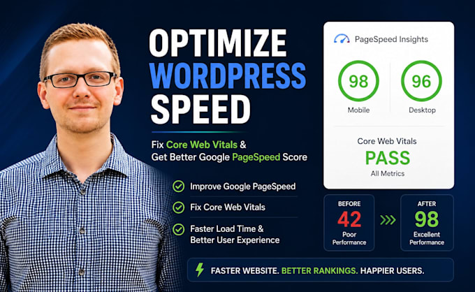 optimize wordpress speed and fix core web vitals better google pagespeed score