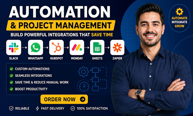 build slack integration with whatsapp hubspot monday sheets zapier