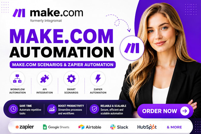 setup make com automation make com scenario with make com and zapier