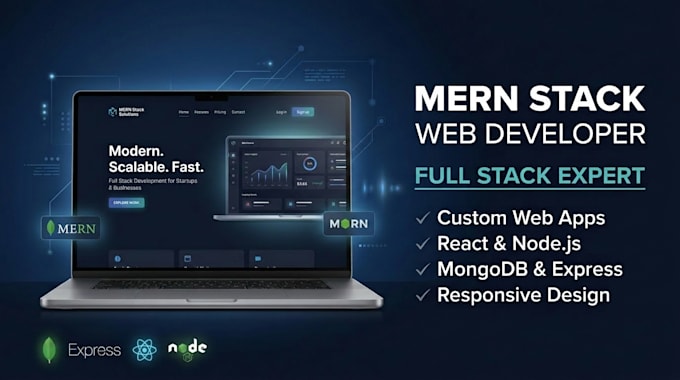 Develop modern full stack web application using mern stack by ...