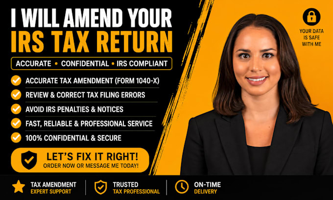 amend your irs tax return to fix errors accurately