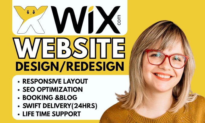 build wix website, wix website redesign wix website design