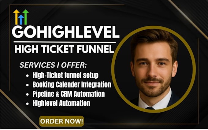 build gohighlevel high ticket funnel gohighlevel workflow automation ghl expert
